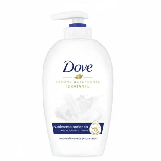 DOVE SAPONE LIQUIDO IDRATANTE CON EROGATORE 250ML. - Sing - Stock In Galleria