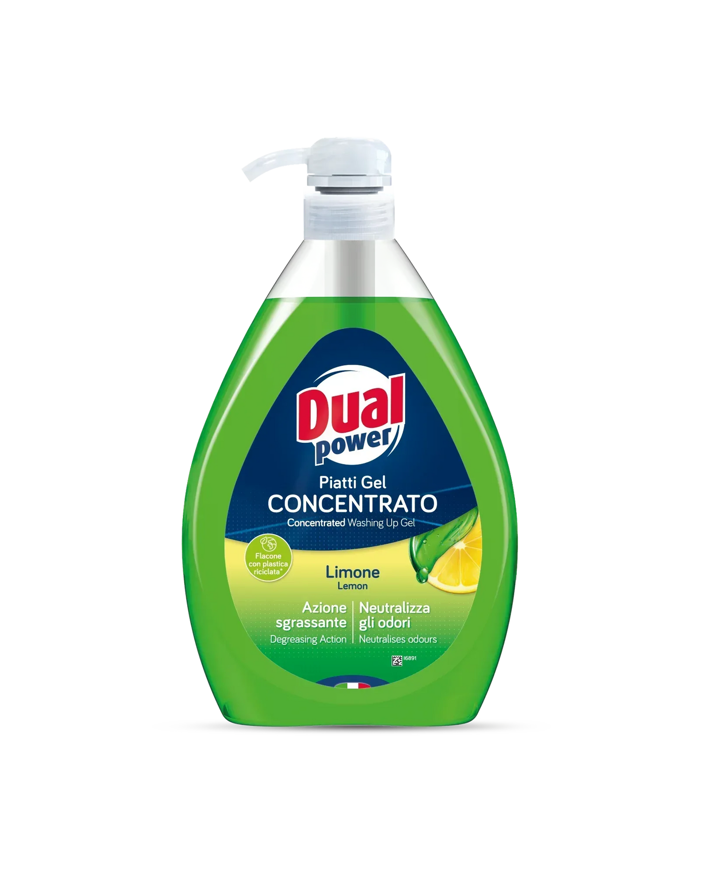 DUALPOWER LAVAPIATTI GEL LIMONE CON DISPENSER 1LT - Sing - Stock In Galleria