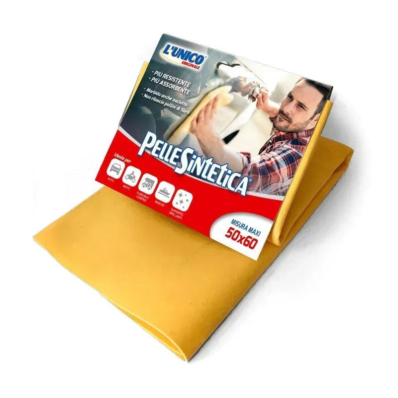 L'UNICO ORIGINALE PANNO IN PELLE SINTETICA 50X60CM. - Sing - Stock In Galleria